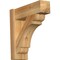 Ekena Millwork Olympic Rough Sawn Craftsman Outlooker, Western Red Cedar, 6"W x 18"D x 18"H OUT06X18X18OLY04RWR - alternate 1